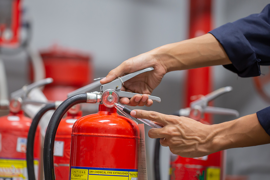 Fire Extinguisher Safety Basics by Brazas Fire 505-889-8999
