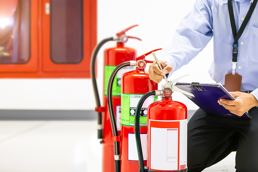 How to Pick the Correct Type of Fire Extinguisher for Your Company's New Mexico Warehouse by Brazas Fire